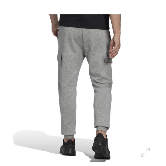 Adidas Cargo Pants Mens 2XL Sweatpants Joggers Training Gym Medium Gray - Picture 8 of 8
